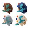 Children Hat Cartoon Dinosaur Design Knitted Hat Soft Warm Ear Protection Kids Animal-themed Hat Winter Accessory