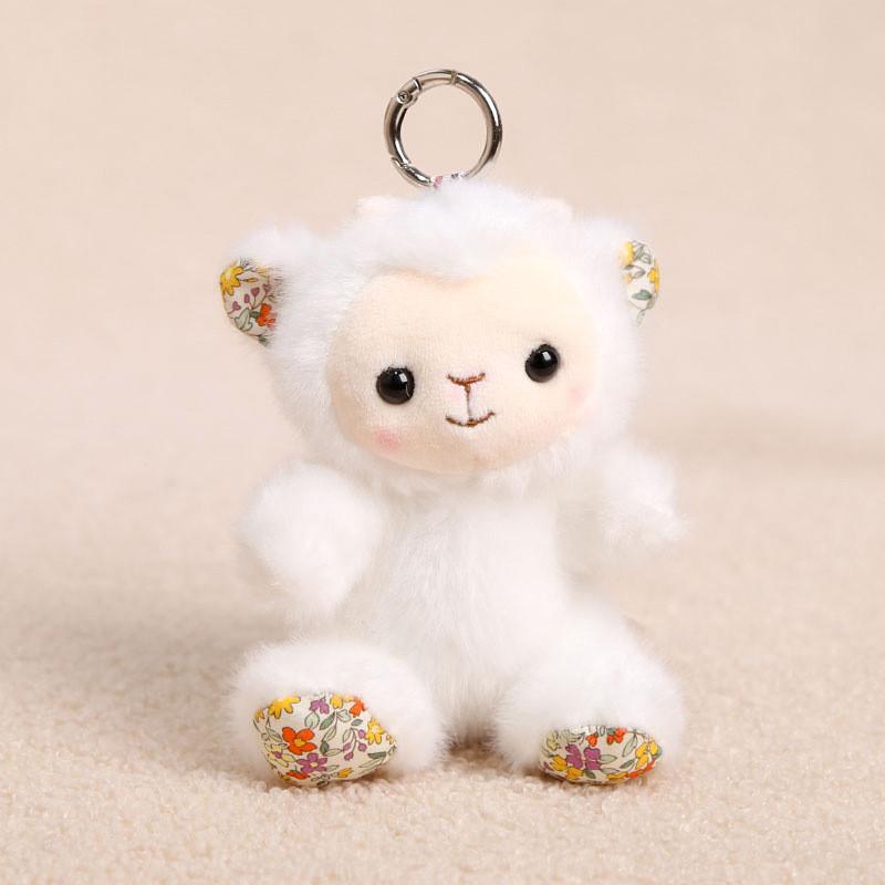 Animal Plush Keychain With Short Pile Fabric For Kids And Adults