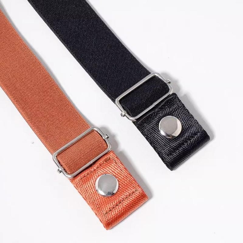Practical Belt Snap Fastener Elastic Belt Slim Shaping Girdle Belt Adjustable Waist Belt Jeans Waiststrap for All Age
