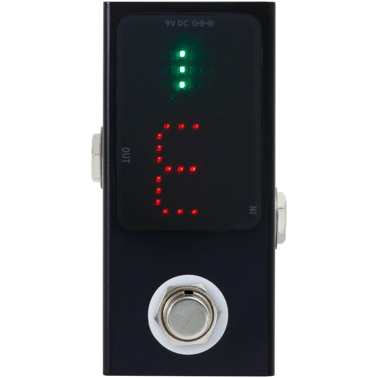 

Kikutani KPT-5000 True Bypass Pedal Tuner for Guitar/Bass, Black