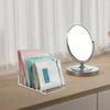 2 Pack Acrylic Makeup Storage Box, 7 Slot Display Box Transparent Makeup Storage Box