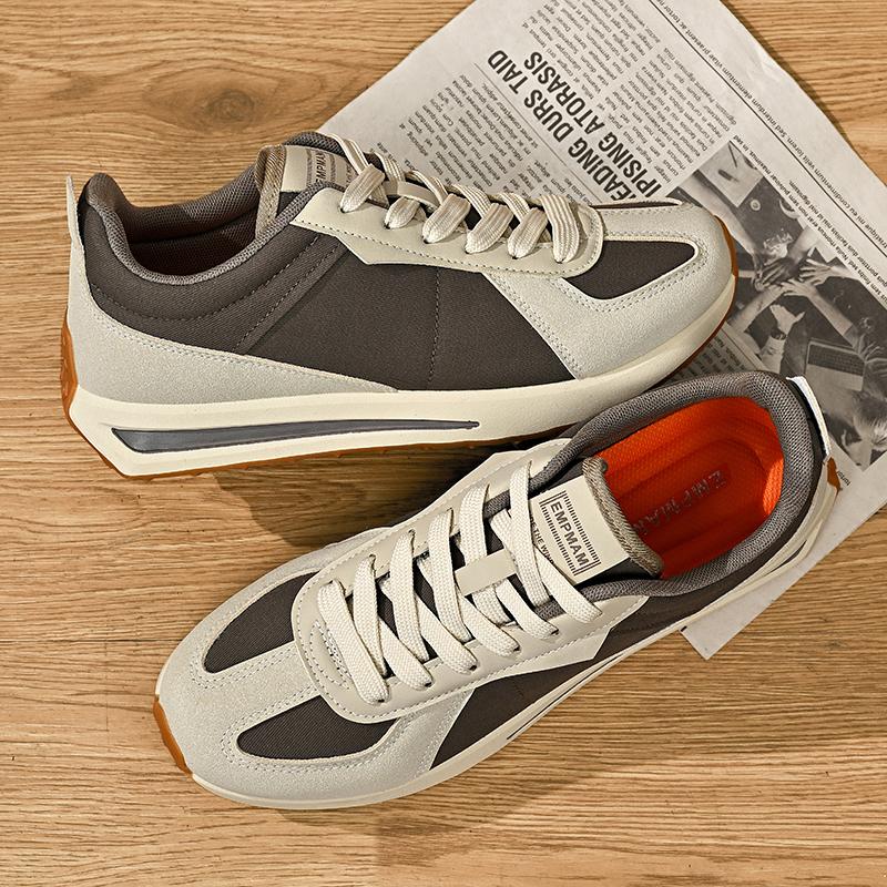 Men Outdoor Casual Shoes Fashion Low Top Walking Sneakers Size 39-45 Comfortable Travel Commuting Everyday Footwear