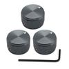 Aluminium Potentiometer Knobs 6Mm Metal Pot Guitar Knobs With Indicator And Set Screw For Guitarbassaudio Equipments