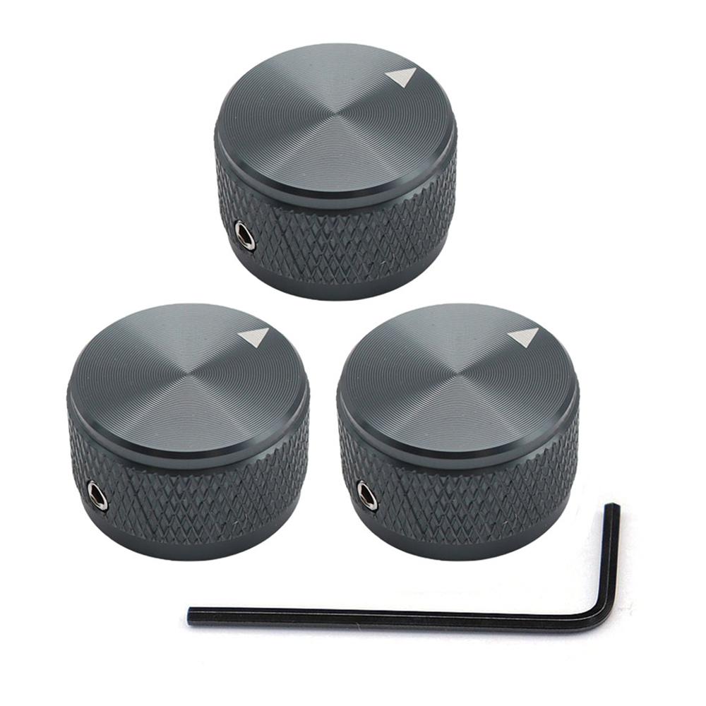 Aluminium Potentiometer Knobs 6Mm Metal Pot Guitar Knobs With Indicator And Set Screw For Guitarbassaudio Equipments