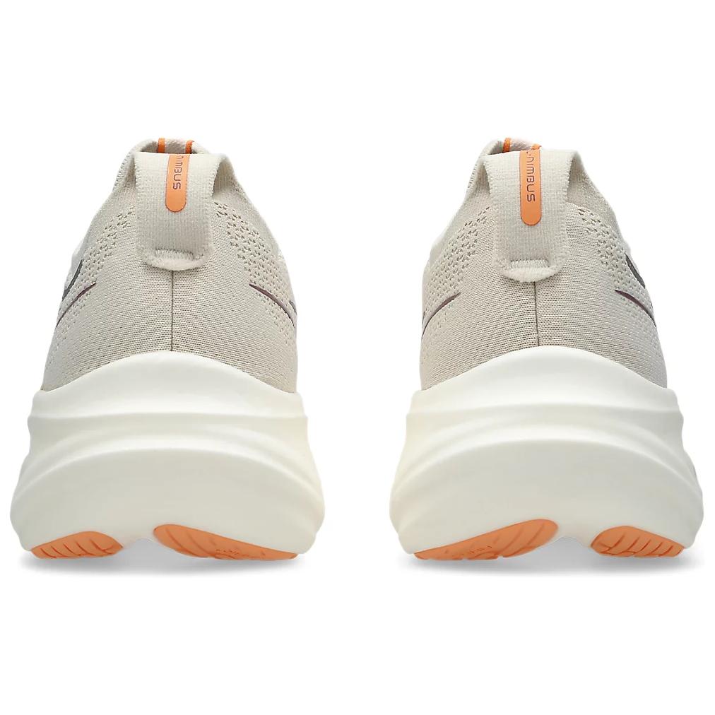 Asics  Gel Nimbus 26 Oatmeal Faded Orange Women Sneakers Cream 1012B601-250