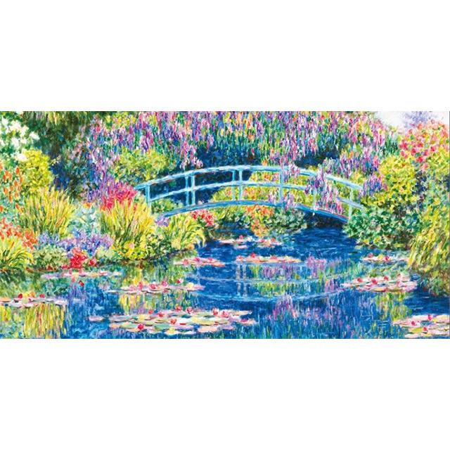 Large Monet Diamond Painting New 2023 Water Lilies Full Square Round Diamond Mosaic Pond Landscape Art For Living Room Decor U61
