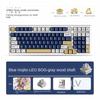 MCHOSE K980: Plně přizpůsobitelná mechanická klávesnice s funkcí Hot-swap s plnou klávesou, bezdrátovým Bluetooth a herní klávesnicí ve třech režimech