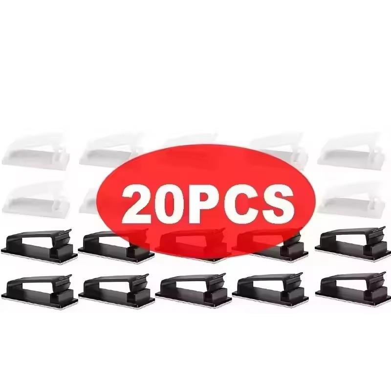 Adhesive Cable Fixing Clip Adhesive Cable Tray Clip Adhesive Fixing Clips Adhesive Wire Fixing Buckle Fixing Seat Winding Device