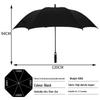 XU QING Reinforced Straight Golf Umbrella