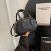 Versatile women's crossbody bag  PU material  elegant bag  high quality  cross decoration