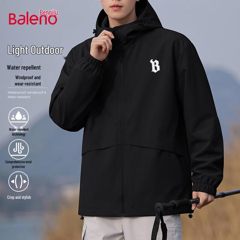 Baleno Multifunctioneel Herenjack met Capuchon