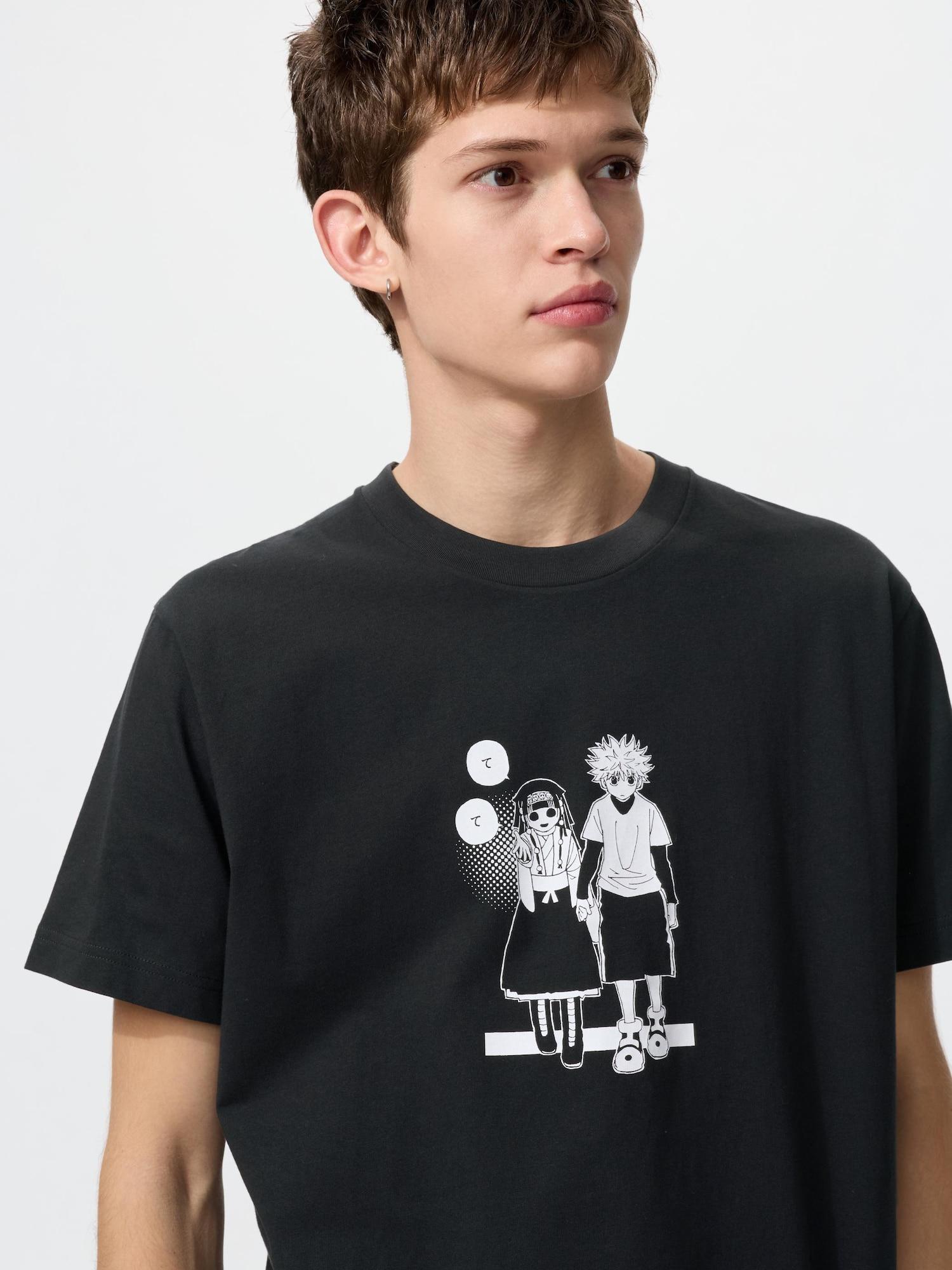 Uniqlo Япония Манга Ut Shueisha 100-летие Охотник Охотник 09 BLACKXS 2690₽