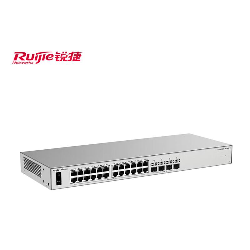 Ruijie RG-NBS3000-24GT4SFP-E 24-Port Gigabit Managed Network Switch