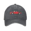 Signal Red Color TR the Classic British Sports Car Baseball Cap Icon Sun Cap Luxury Brand Big Size Hat Unisex Womens