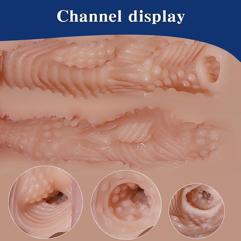 Silicone Doll Real Silicone Sex Doll for Men Realistic Ass Vagina Anal Love Doll 43.5*30*10CM