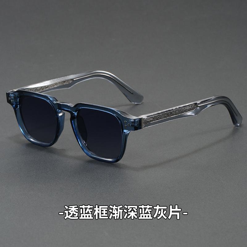 Classic Square Sunglasses Men Vintage Luxury Brand Sun Glasses for Men Fashionable High Quality Shades UV400 Travel Beach Party