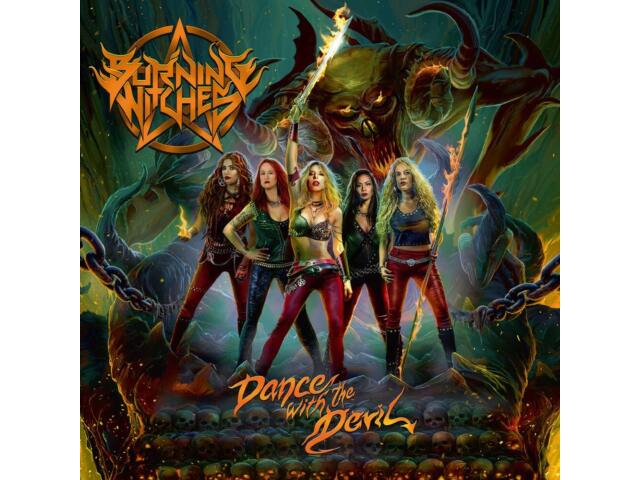 

BURNING WITCHES DANCE With THE DEVIL CD-альбом Rock Heavy Metal GQCS-90873 НОВЫЙ