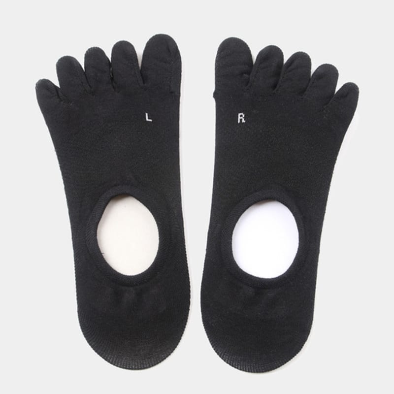 SOCKS THE LANGUAGE Toe Socks (Black)