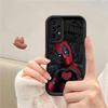 Marvel Deadpool pouzdro pro Samsung Galaxy A23 A12 A36 A33 A16 A26 A22 A32 A34 A56 A24 A13 A14 Měkký kryt
