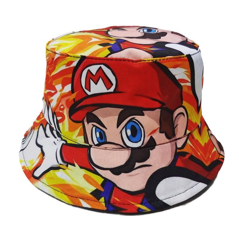Adorable Anime Children's Fisherman Hats Bucket Hat for Women Men Lightweight Outdoor Travel Fishing Hat