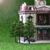 80Pcs 3.5cm HO OO Scale Model Trees Train Railroad Layout Diorama For Wargame Scenery