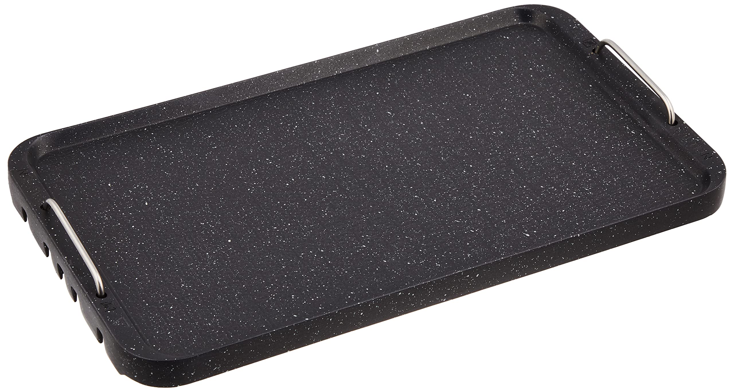 Synergy Trading Super Smoke-Absorbing Grill Smokeclean III Flat Plate Black