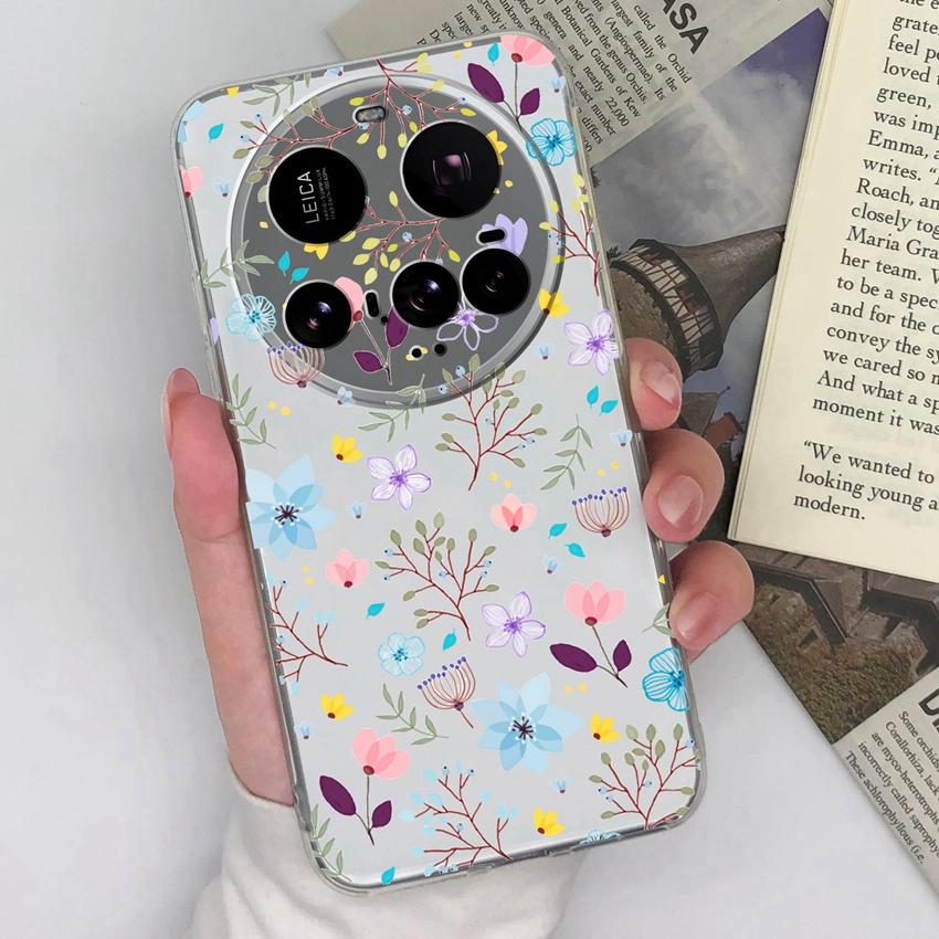 For Xiaomi Mi 10 11 12 15T 15 Ultra Cellphone Bags Retro checkered Patterns Transparent Silicone High Quality Shockproof Shell For Xiaomi Covers Cases