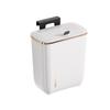 Wall-Mounted Kitchen & Bathroom Trash Can with Lid – Stylish, Large Capacity Waste Bin for Home