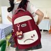 Schoolbag Junior High School Student Schoolbag Female High Value Ins Wind Strong and Durable Large Capacity Backpack High School Student Backpack