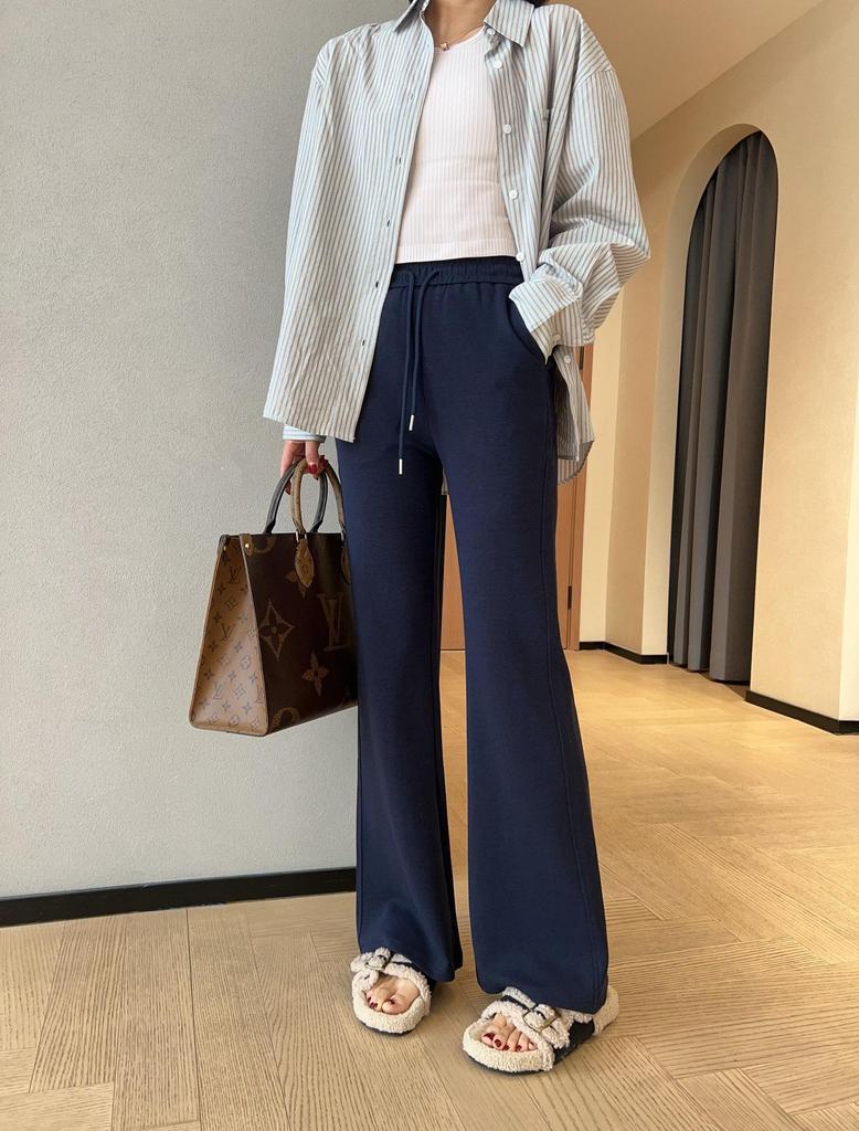 Ze Dai Jia Yi High Waist Slimming Flare Pants for Women - Spring 2026