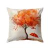 Home Decor Autumn Trees & Bicycles Decorative Pillow Covers Pattern Cushion Cover Suitable For Sofa Bedroom Car Pillow Cover
