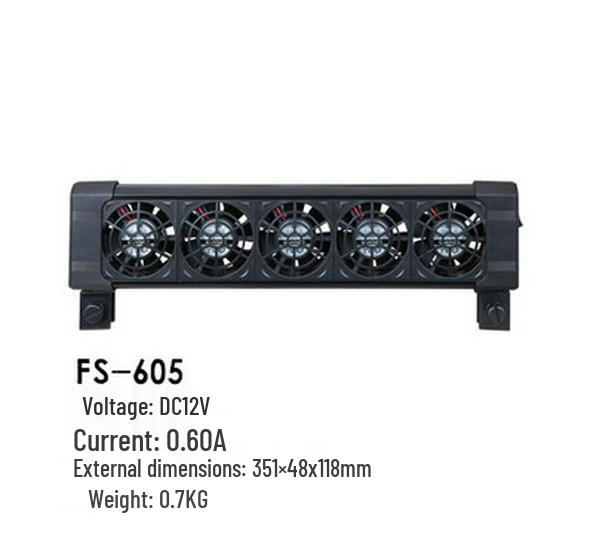 Silent Cooling Fan for Aquariums: Marine, Fish, and Plant Tanks with Quick Heat Dissipation