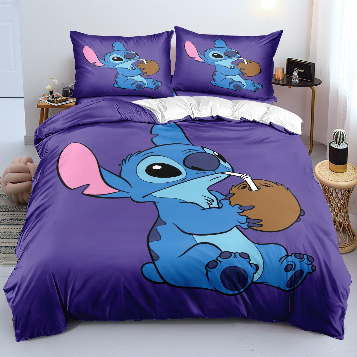 

Bedding Three-Piece 90-120G Abrasive Cloth 3D Digital Printing 90 * 200