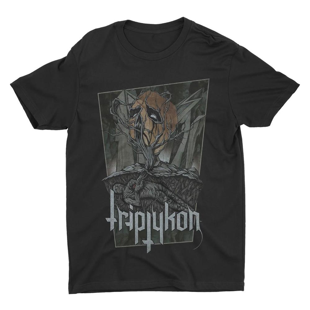 Men's Triptykon Triptych Tree T-shirt  Black