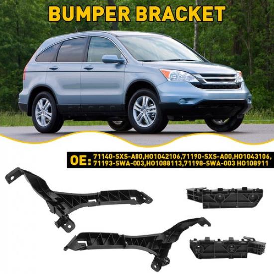 4PCS For CR-V CRV 2007-2011 Headlight Brackets/FR Bumper Fender Retainer Support