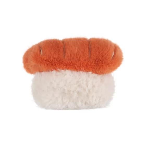 Apricot Lamb Salmon Sushi Plush Toy - Soft, Cute, Fluffy Salmon Sushi, 8cm