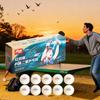 DHS 40+ Table Tennis Balls, Durable Training & Competition Grade Ping Pong Balls for Match Play Practice and Professional Use