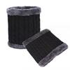 Winter Warm Fur Lined Neck Warmer Hat