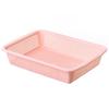 Kapabear Small Rectangular Plastic Kitchen Baskets - Set of 5