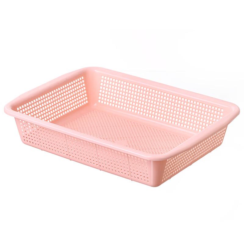 Kapabear Small Rectangular Plastic Kitchen Baskets - Set of 5
