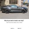 15-23 Ford Mustang Flowing Water Trunk Spoiler Modification.