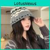 Wool Blend Knit Hat With Windproof Warmth For Winter Outdoor Casual Girls