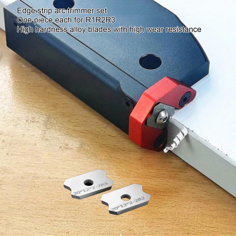 Edge Banding Trimmer Chamfer Burr Scraper For Woodworking Sturdy Wood Crafts Furniture Edge Trimming Tools Aluminum Alloy