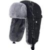 Unisex Winter Warm Hat With Ear Protection Windproof Ski Cap Cycling Outdoor Cold Weather