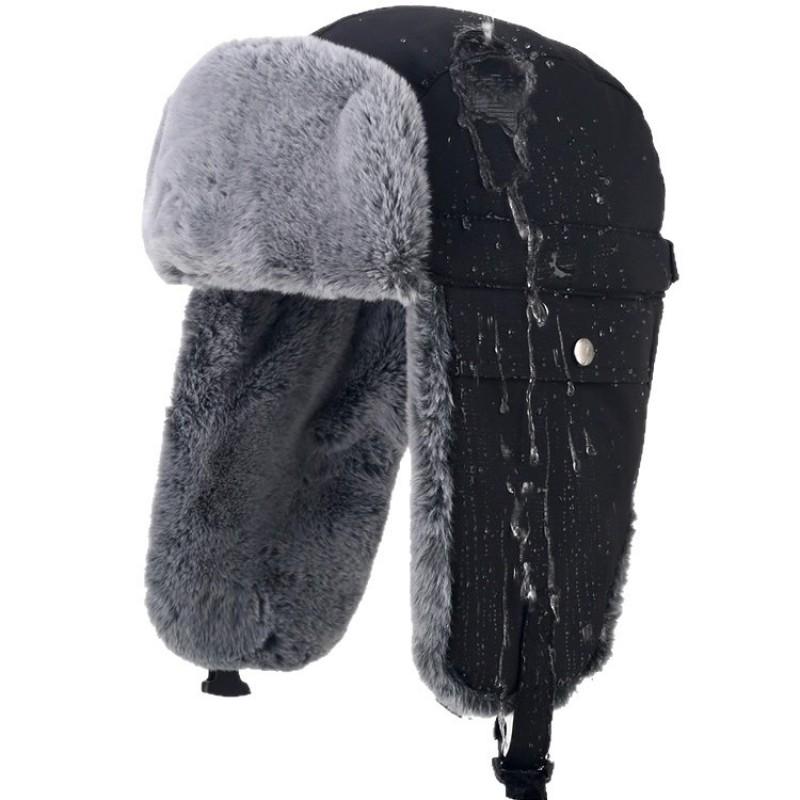 Unisex Winter Warm Hat With Ear Protection Windproof Ski Cap Cycling Outdoor Cold Weather