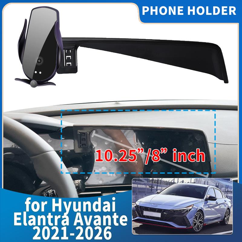 Passend für Hyundai Elantra Avante 2024-2026 N Line CN7 Integrierte Halterung für Bildschirm Handyhalter Halterung Auto Zubehör