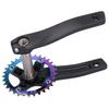 ZK‑22   Chainring Chainwheel Crank Aluminium Alloy Bike Crankset Arms 32T Chainring