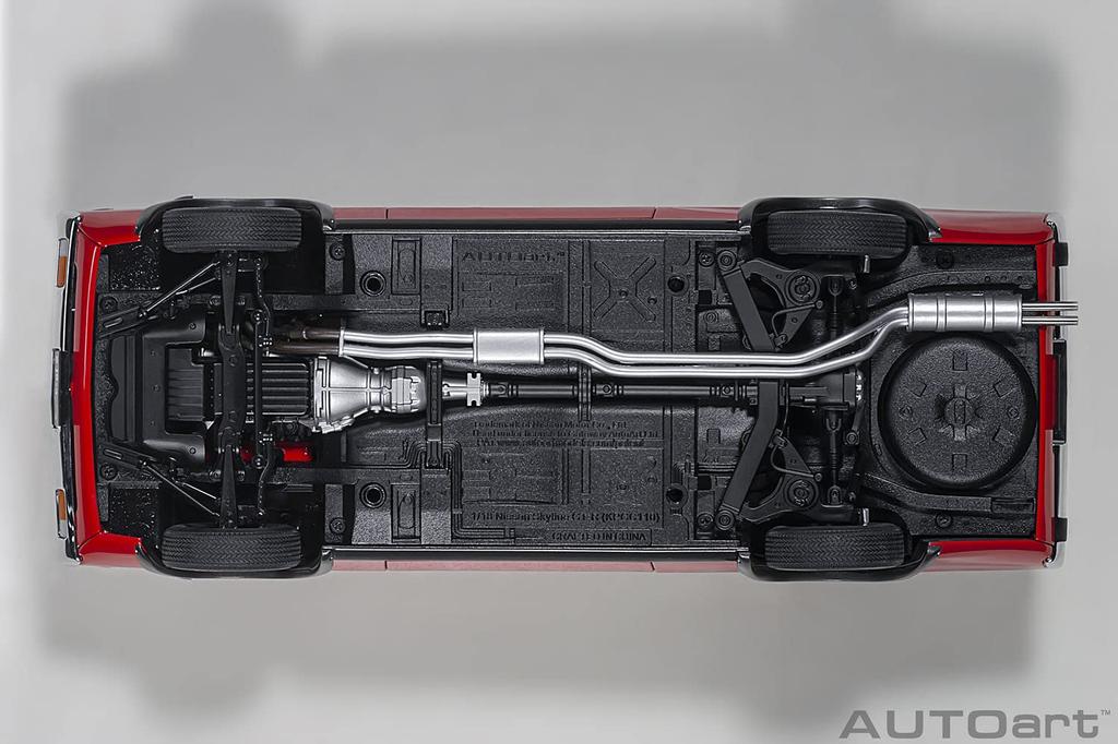 AUTOart Scale Nissan Skyline 2000 Red Finished Model 77473 1/18 GT-R (KPGC110)