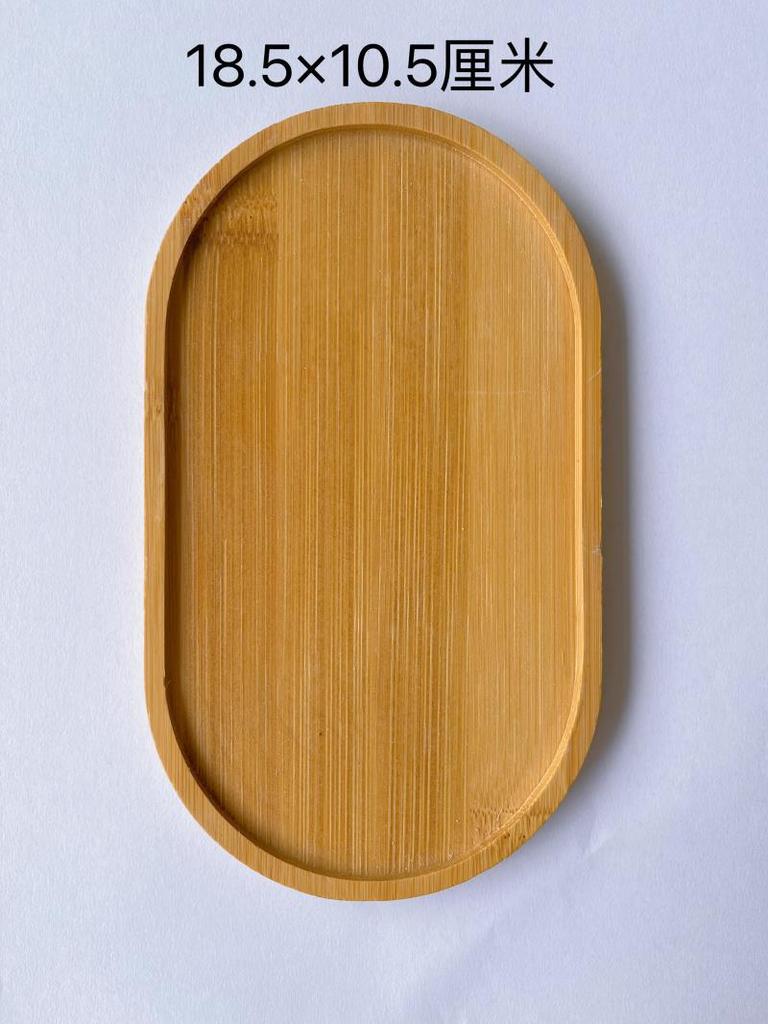 Round Bamboo‑Wood Coaster Blanks, DIY Mosaic Succulent Base Tray, Unfinished Wooden Craft Coaster for Handmade Project