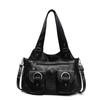 Soft Leather Tote Bag Women's Retro Multi-Purpose Shoulder Bag Handbag
